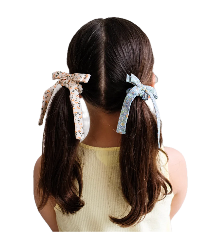 Mimi & Lula Floral Bow Scrunchies