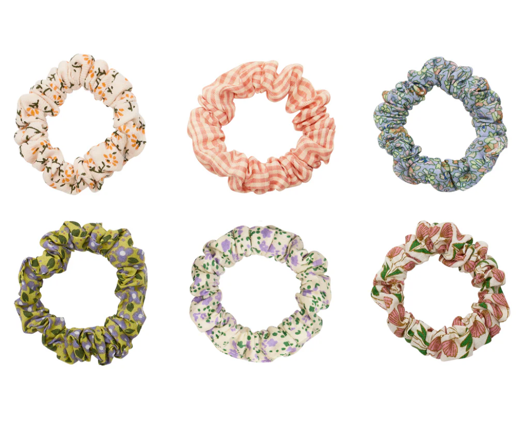 Mimi & Lula Spring Floral Scrunchies