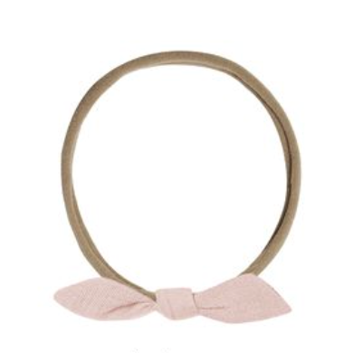 Quincy Mae Little Knot Headband - Blush