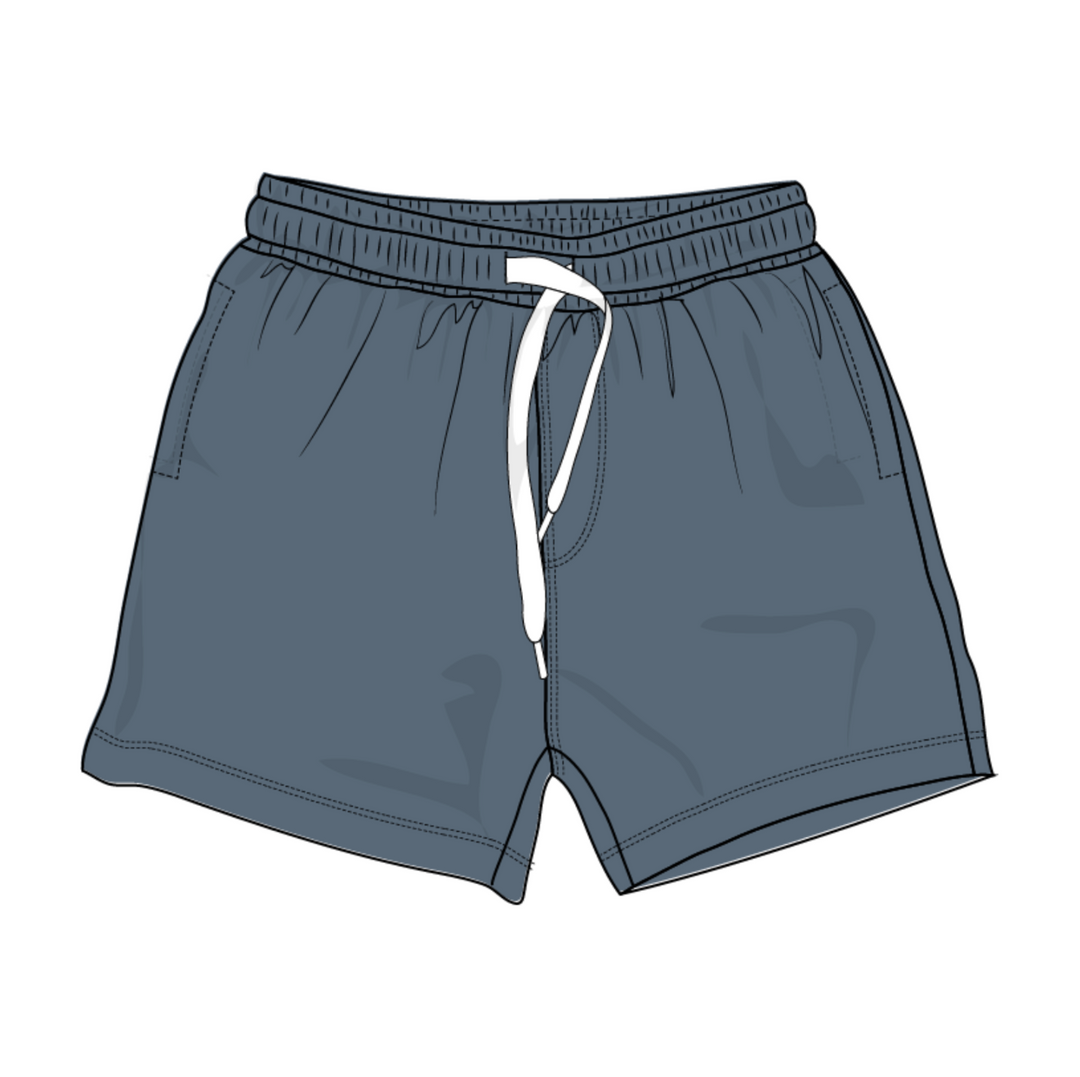 Babysprouts Everyday Shorts - Storm Cloud