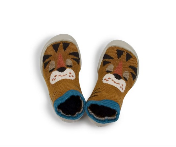 Collegien Slipper Socks - Tiger