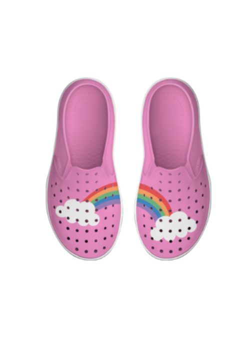 Native Miles Block - Malibu Pink/Shell White/Rainbow Block