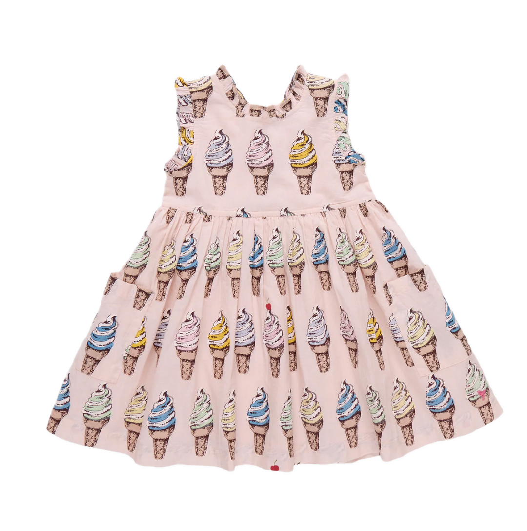 Pink Chicken Alyssa Dress - Pink Soft Serve