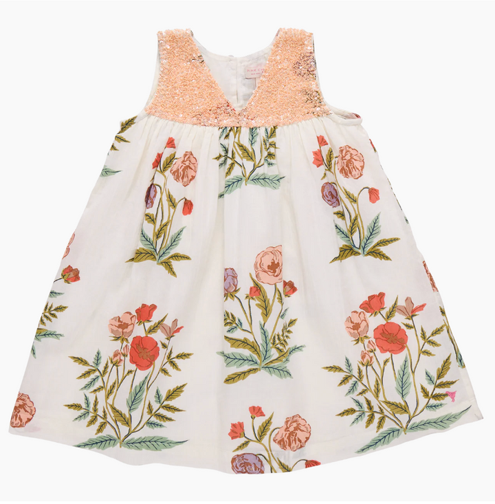 Pink Chicken Courtney Dress - Rosewick Poppy