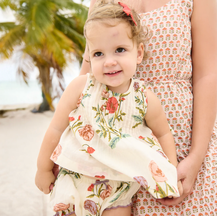 Pink Chicken Jaipur 2 Piece Set - Rosewick Poppy