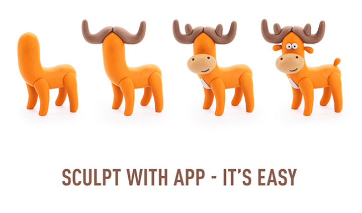 Fat Brain Toys Hey Clay Forest Animals