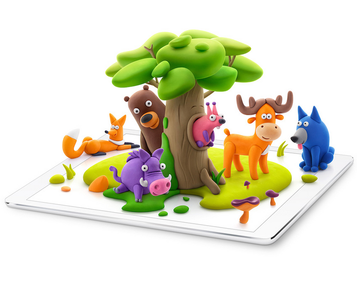 Fat Brain Toys Hey Clay Forest Animals