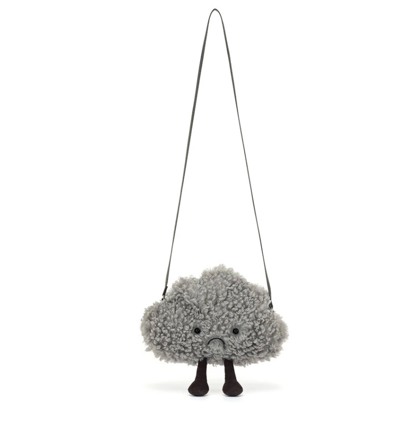 Jellycat Amuseable Cirrus Storm Cloud Shoulder Bag