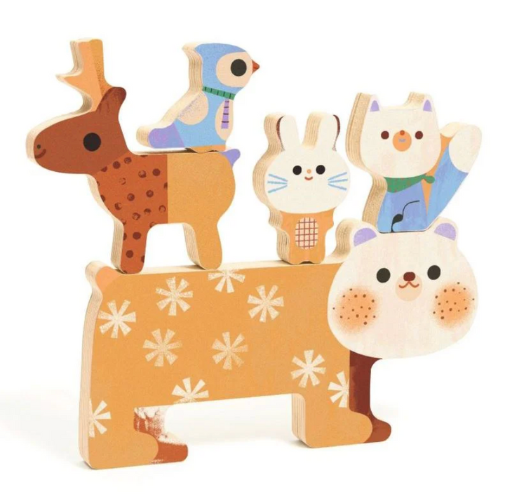 Djeco WoodyStack Wooden Puzzle