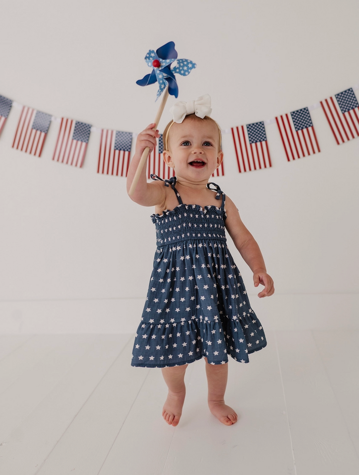 Babysprouts Tiered Mini Dress - American Stars
