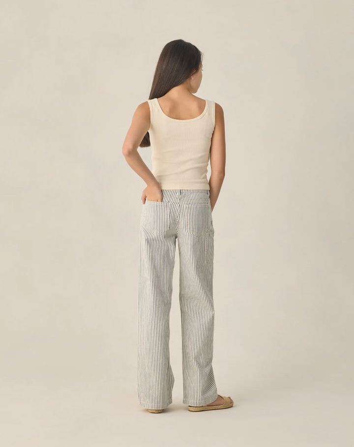 Rylee + Cru Teen Ribbed Tank - Natural