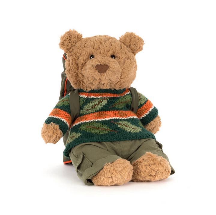 Jellycat Bartholomew Bear Hiking Outfit