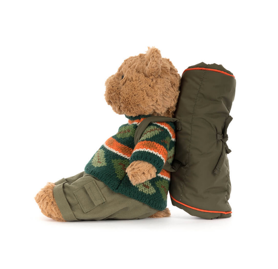 Jellycat Bartholomew Bear Hiking Outfit