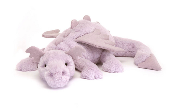 Jellycat Huge Lavender Dragon