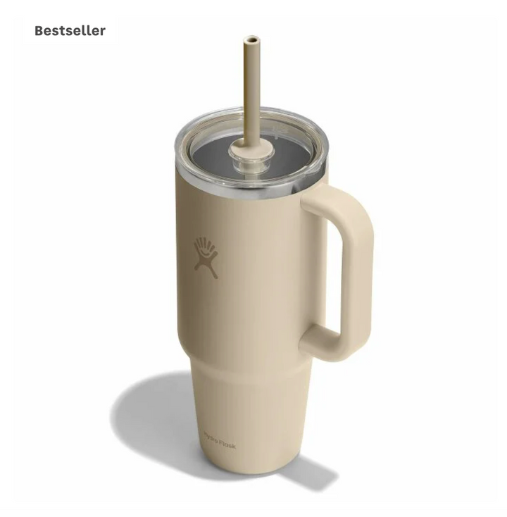 Hydro Flask 40 oz Travel Tumbler - Clear Oat