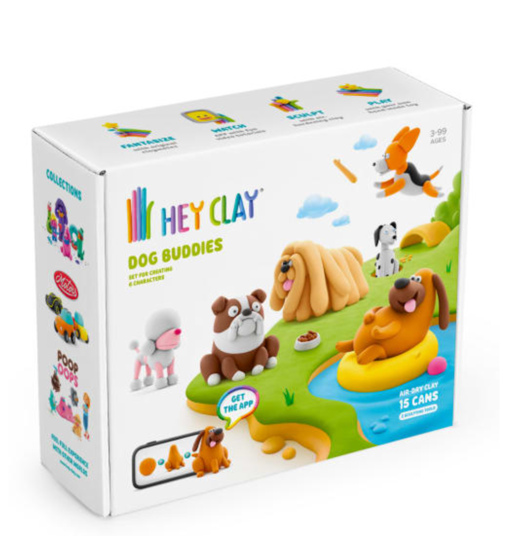 Fat Brain Toys Hey Clay Dog Buddies