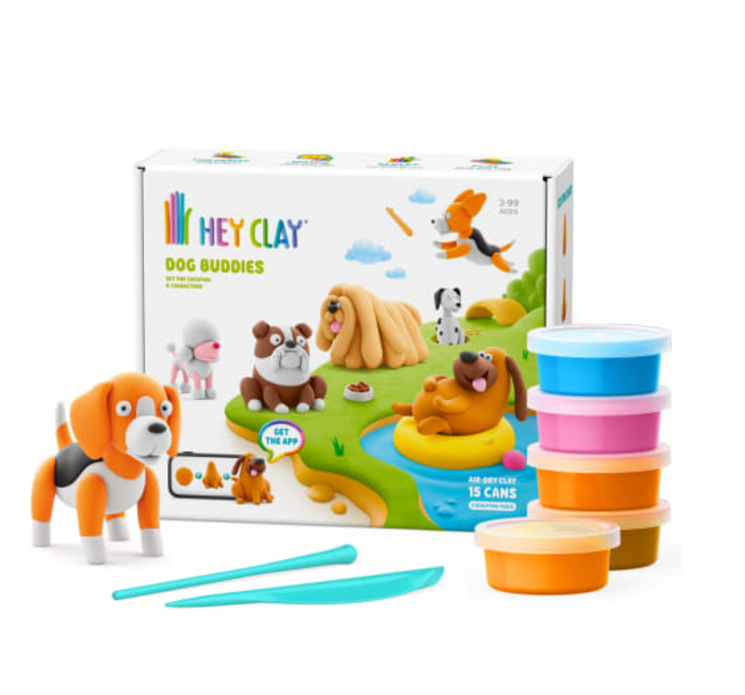 Fat Brain Toys Hey Clay Dog Buddies