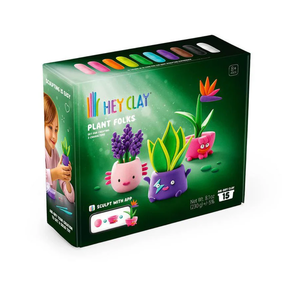 Fat Brain Toys Hey Clay Plant Folks