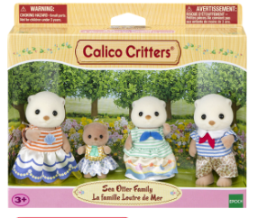 Calico Critters Sea Otter Family