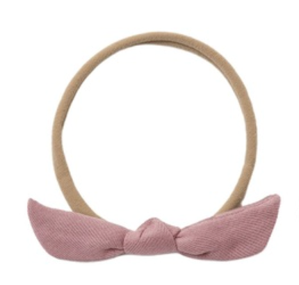 Quincy Mae Little Knot Headband - Mulberry
