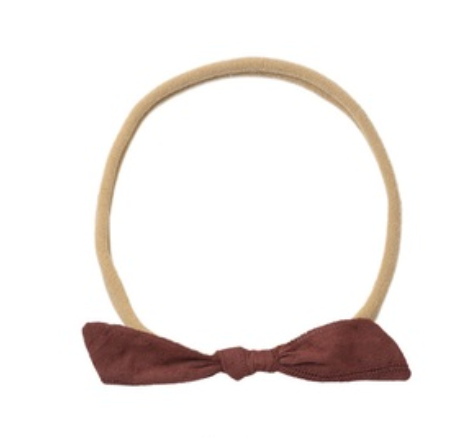 Rylee + Cru Little Knot Headband - Mulberry