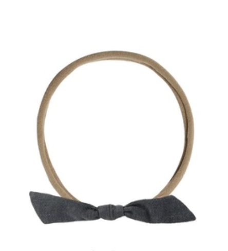 Rylee + Cru Little Knot Headband - Midnight