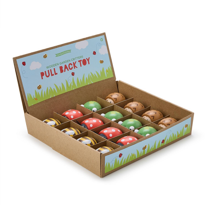 Cupcakes & Cartwheels Wooden Garden Critters