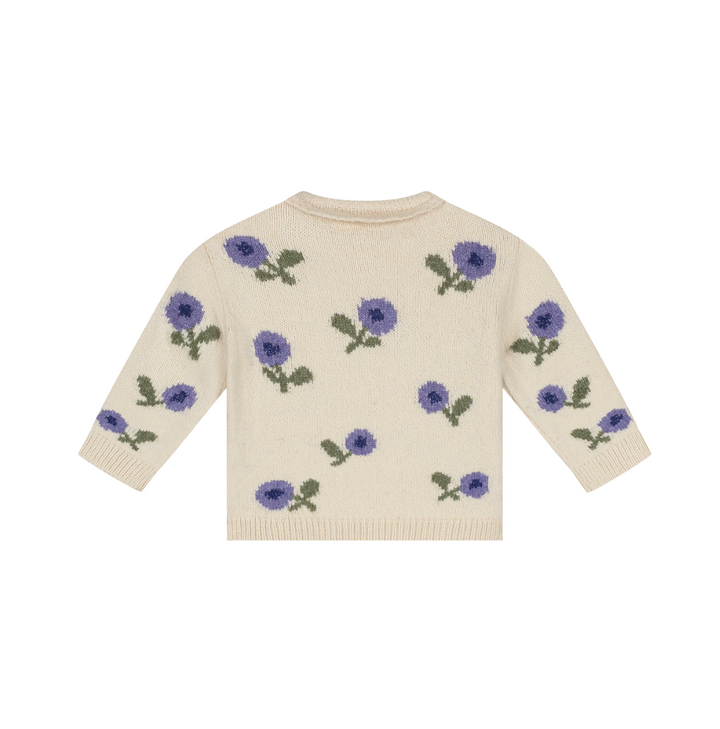 Babyface Blueberry Flower Sweater