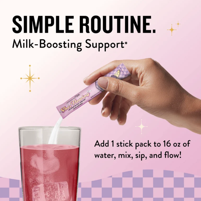 Legendairy Milk She's Flowing Lactation Drink Mix