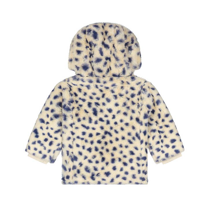 Babyface Faux Fur Jacket - Blueberry
