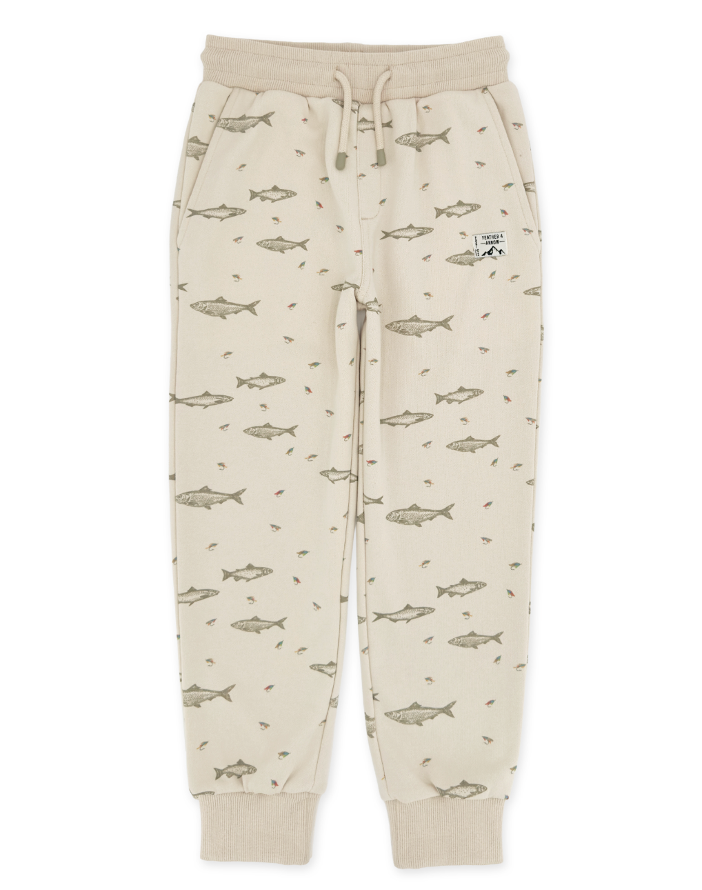 Feather 4 Arrow Bowie Fish Joggers
