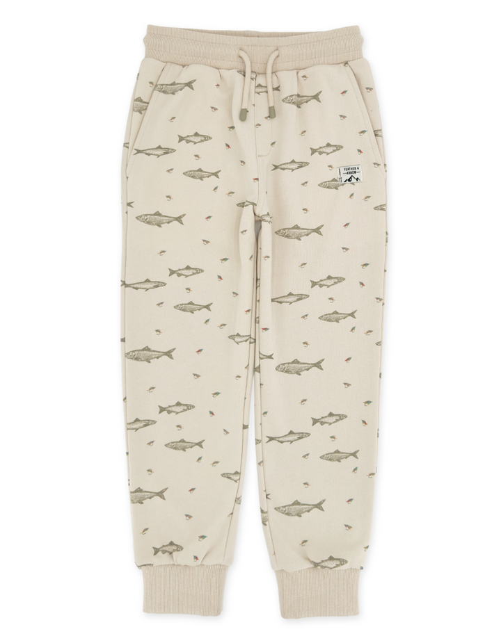 Feather 4 Arrow Bowie Fish Joggers