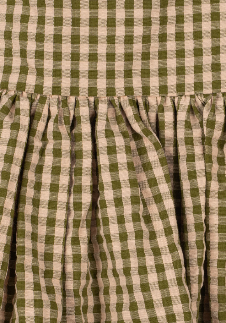 Konges Slojd Kim Isotta Dress - Avocado Check