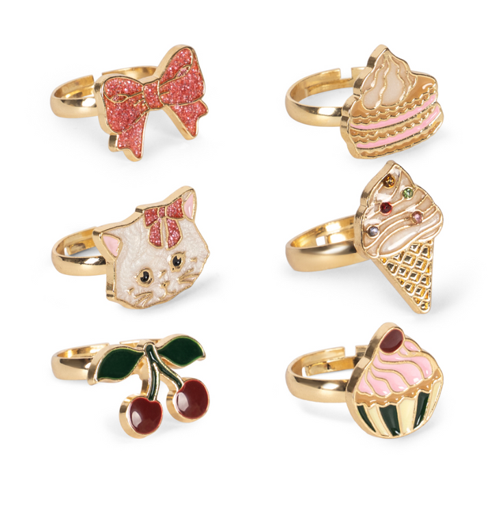Konges Slojd Kitty Sweets Ring Set
