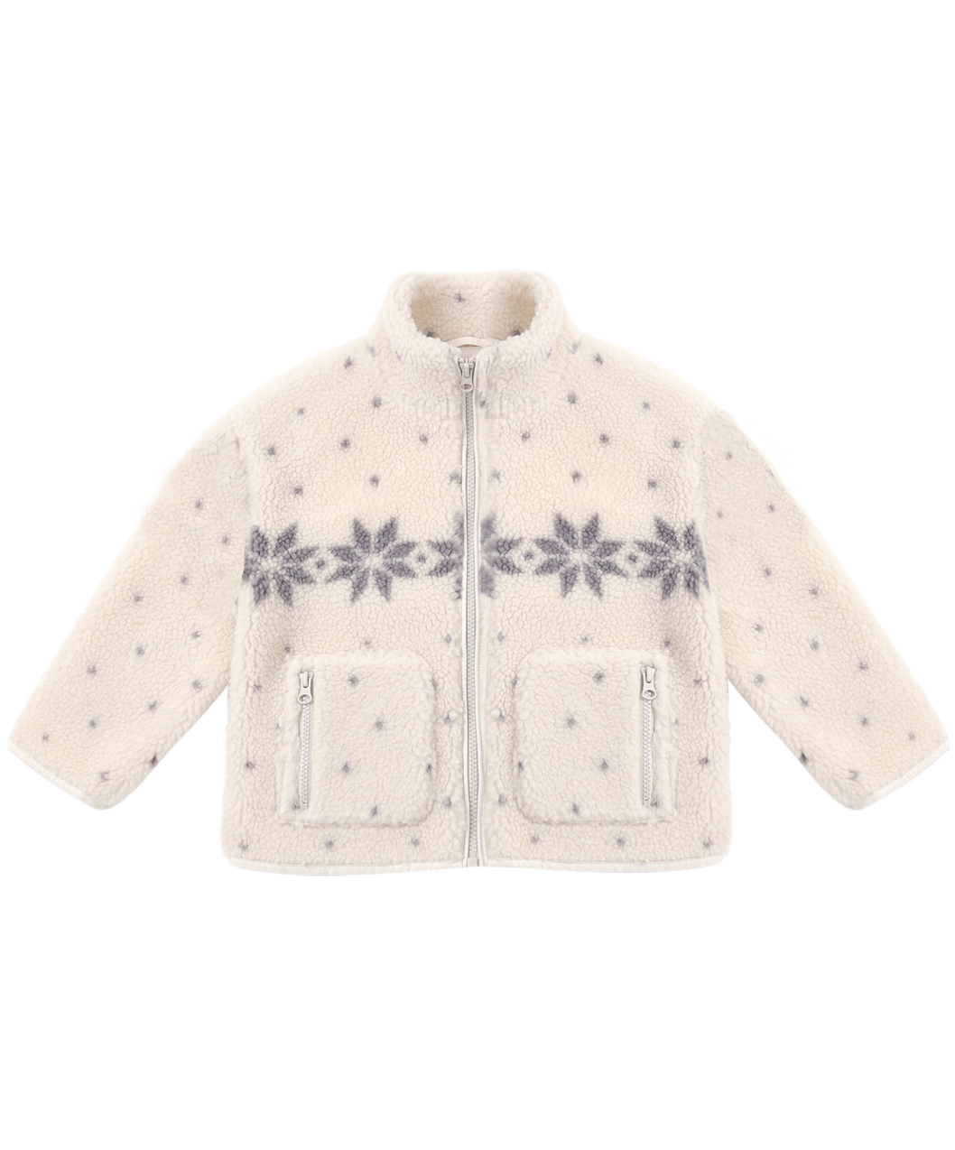 Rylee + Cru Felix Jacket - Natural Fair Isle