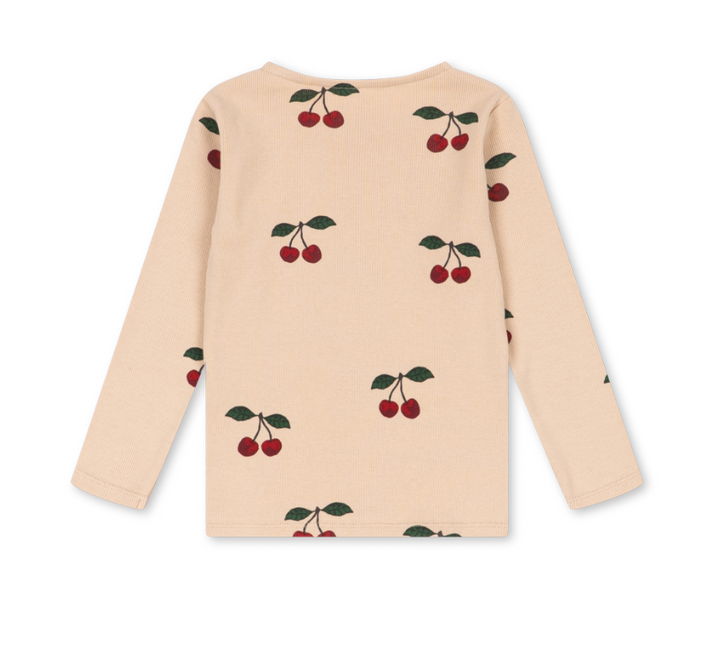 Konges Slojd Ella Long Sleeve Tee - Ma Grande Cerise
