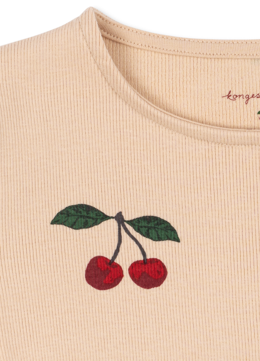 Konges Slojd Ella Long Sleeve Tee - Ma Grande Cerise