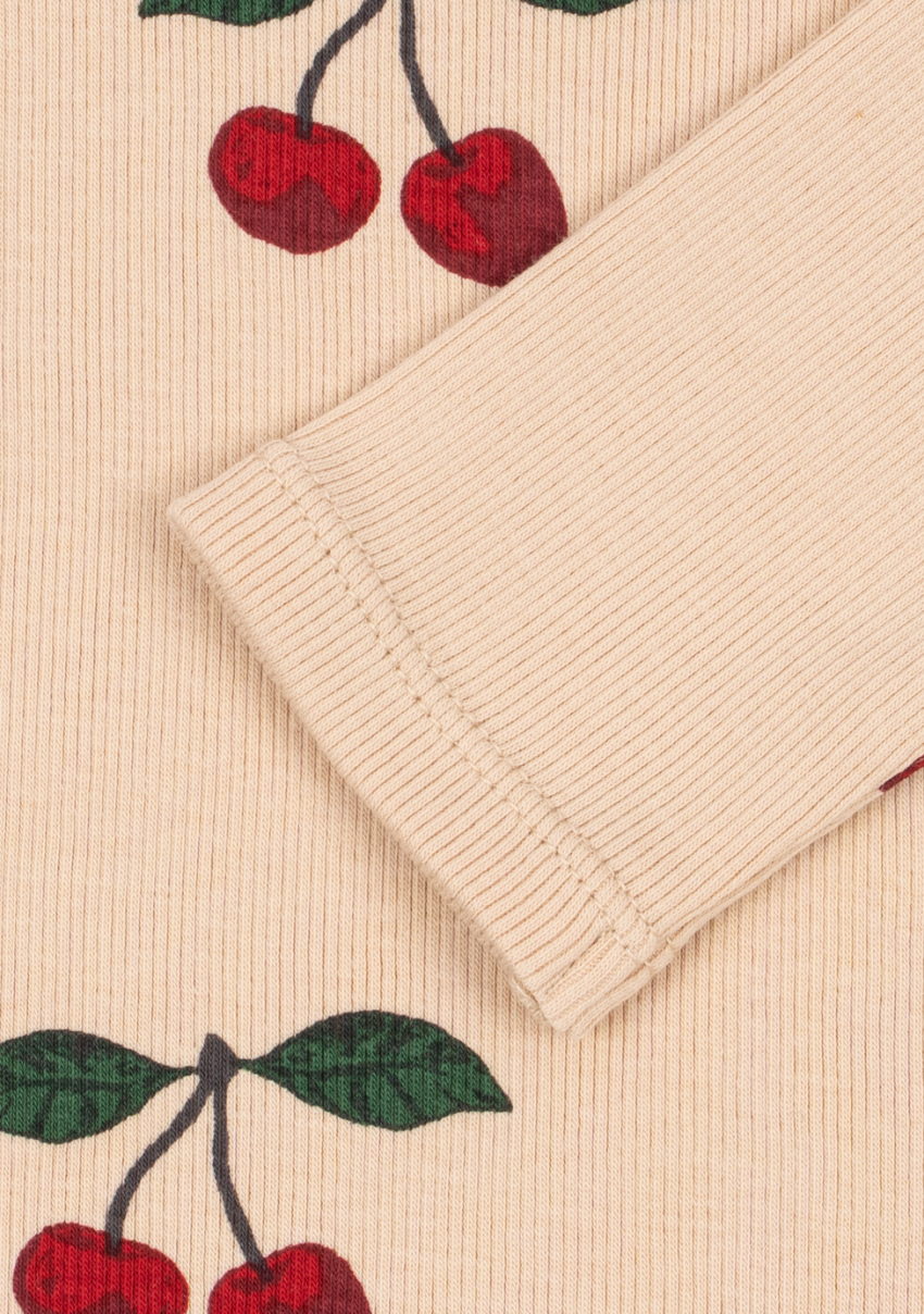 Konges Slojd Ella Long Sleeve Tee - Ma Grande Cerise