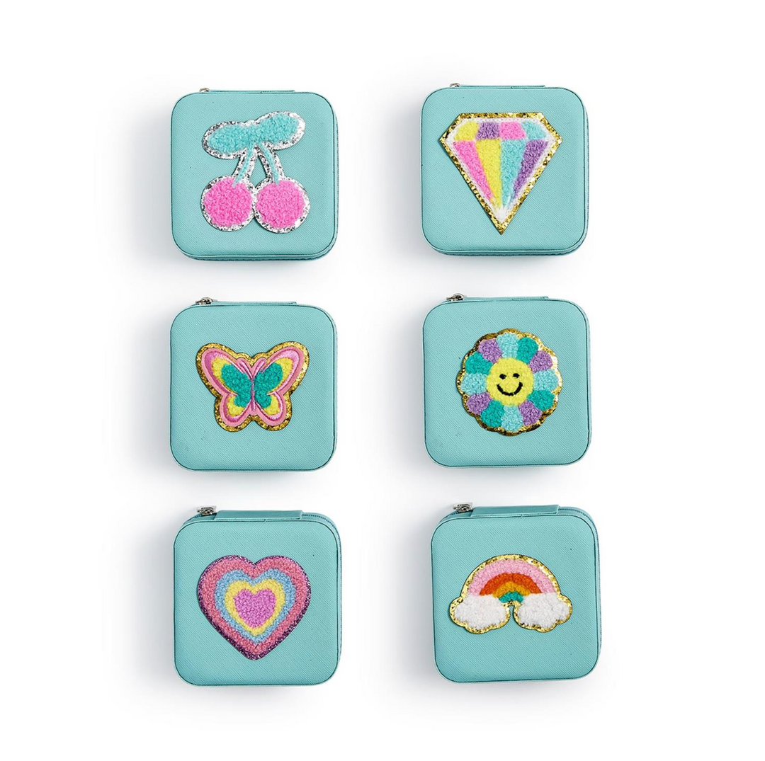 Cupcakes & Cartwheels Chenille Patch Jewelry Box