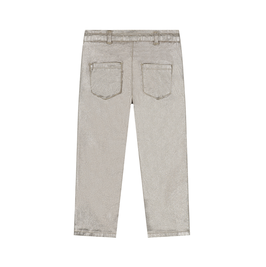 Stains & Stories Paperbag Metallic Pants