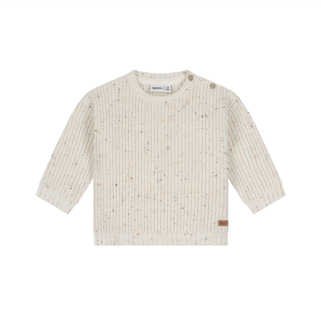 Babyface Pullover Sweater - Bone