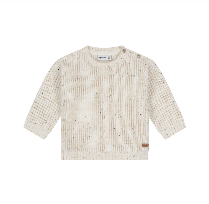 Babyface Pullover Sweater - Bone