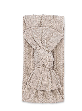 Parker Baby Co. Cable Knit Knotted Headbands