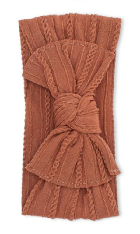 Parker Baby Co. Cable Knit Knotted Headbands
