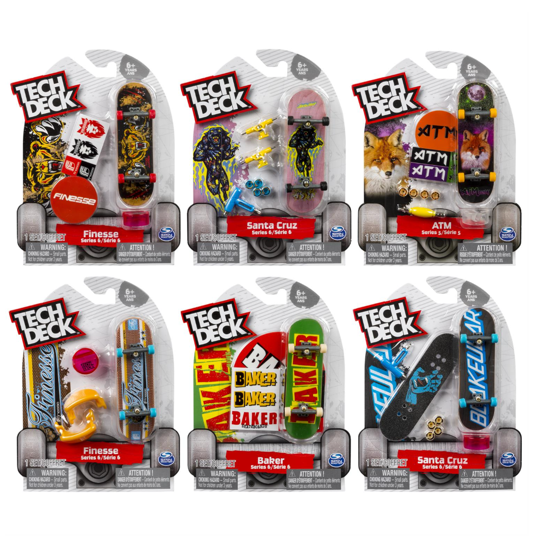 Tech Deck, Single-Pack Fingerboard - Assorted Styles