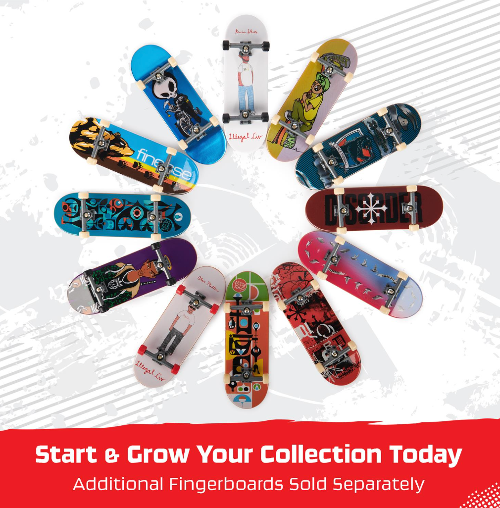Tech Deck Spongebob Sk8shop Fingerboard Bonus Pack