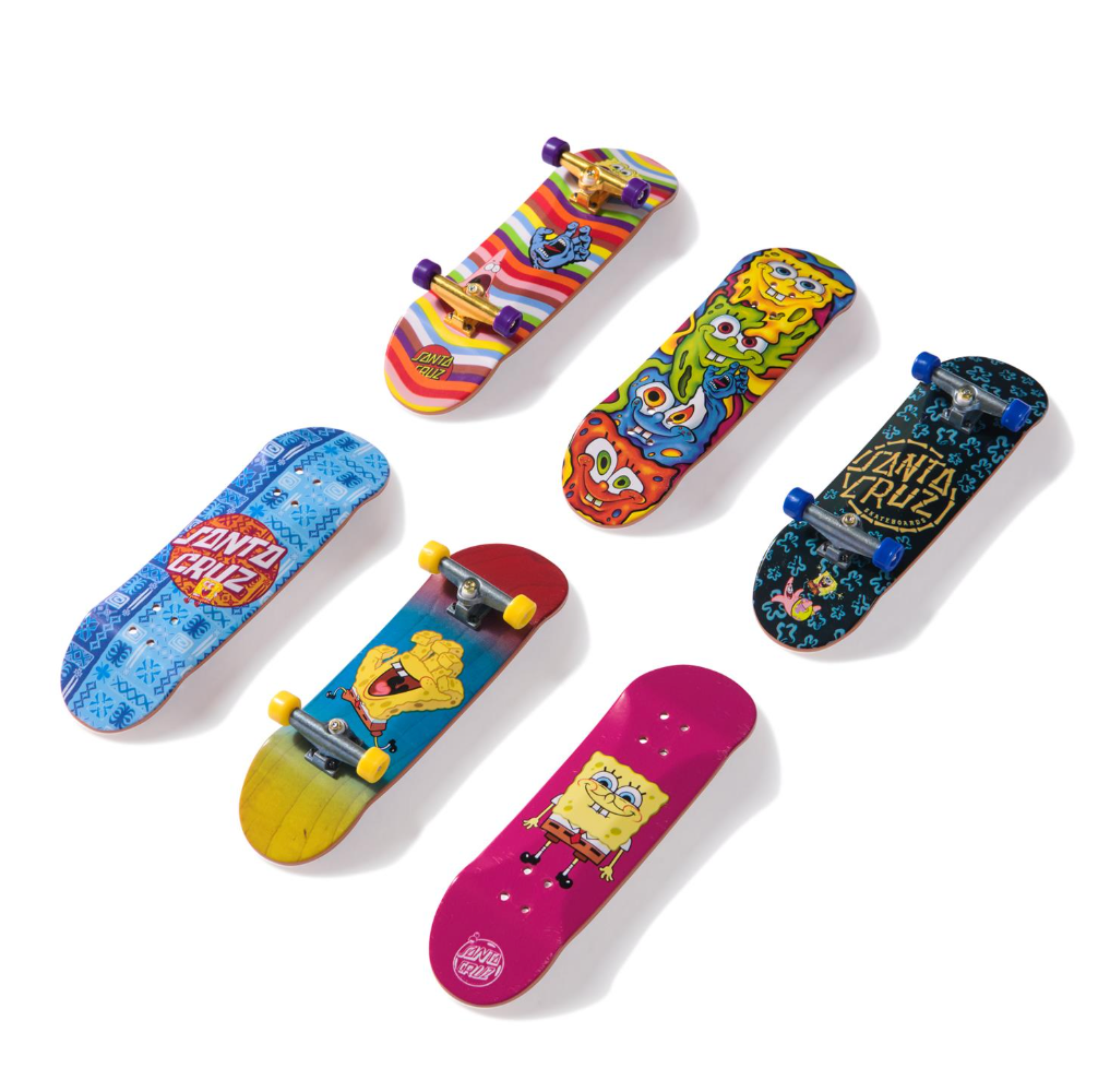 Tech Deck Spongebob Sk8shop Fingerboard Bonus Pack