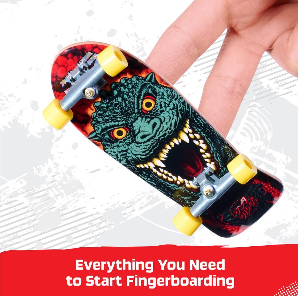 Tech Deck Godzilla Sk8shop Fingerboard Bonus Pack