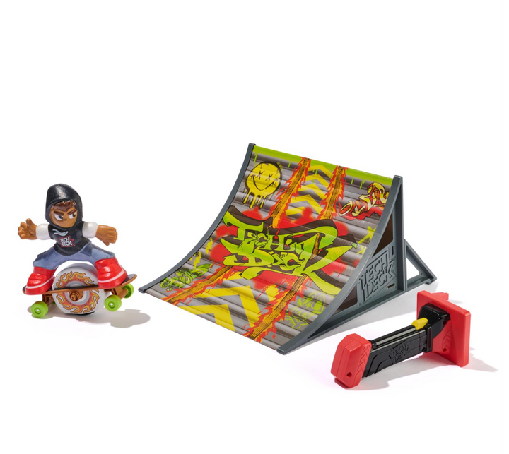 Tech Deck Shred N' Blast Sk8board - Motorized Finger Skateboard