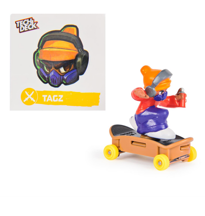 Tech Deck Free Riders Single Blind Pack